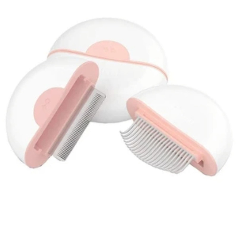 The Pet Life Lynx 2 In 1 Travel Pet Comb/Deshedder